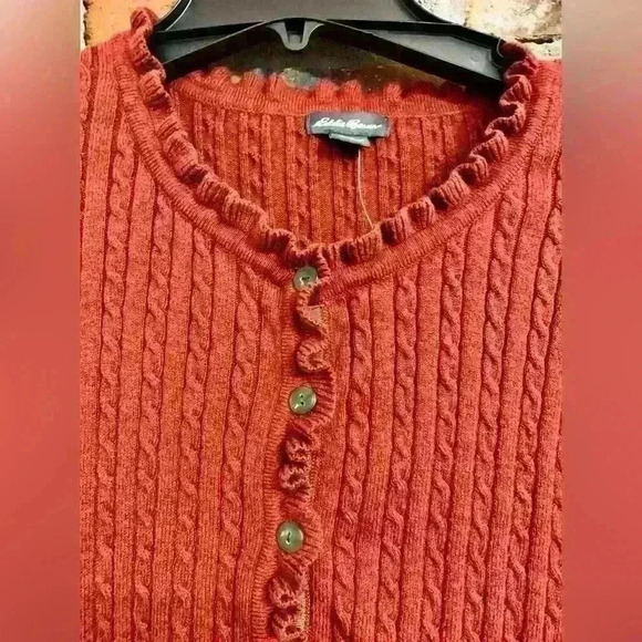 Eddie Bauer Cardigan Sweater Size PXL - Picture 4 of 7